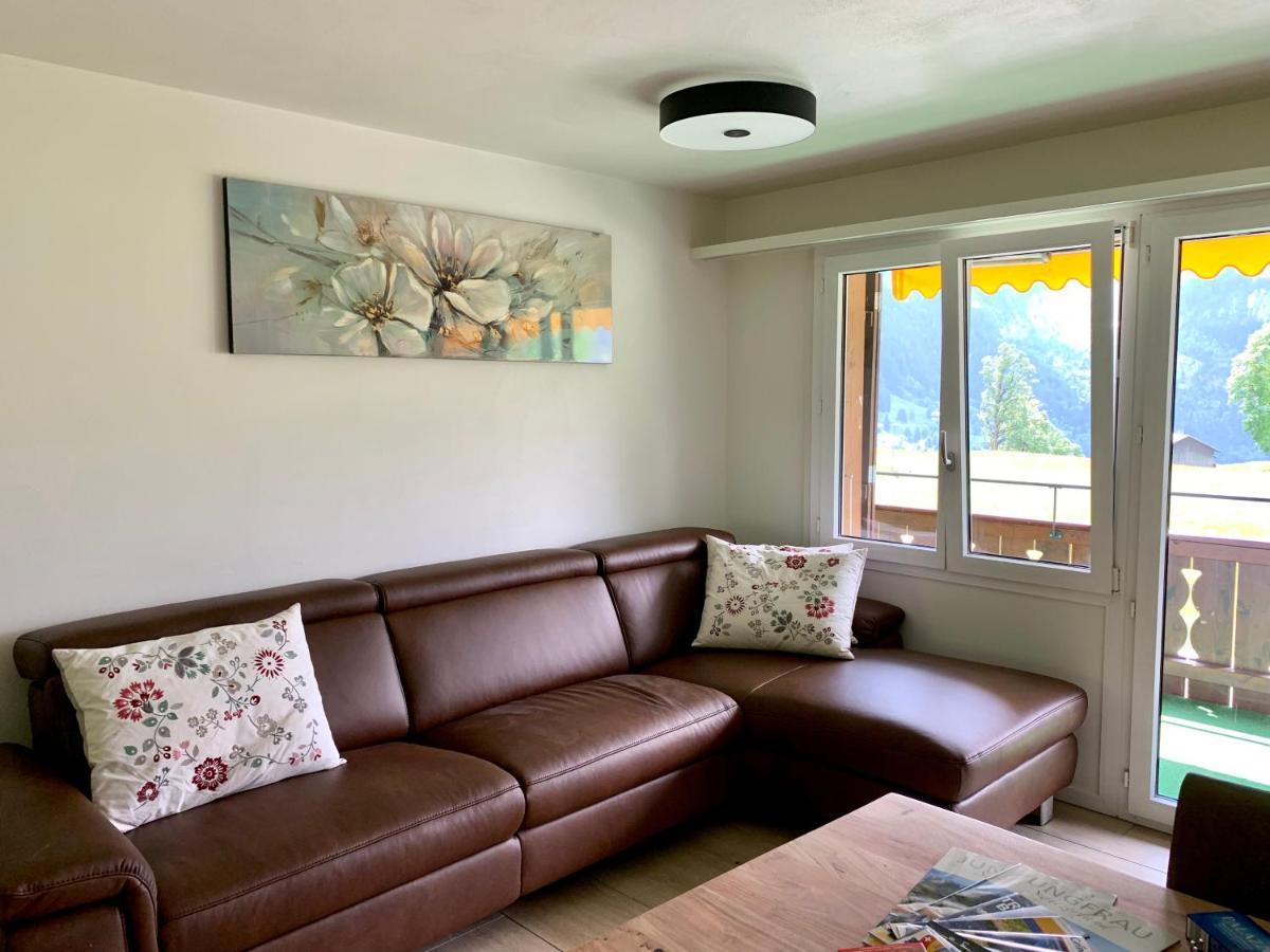 Apartamento Luxury, New - Amazing Views Grindelwald Eiger Jungfrau Moench Exterior foto